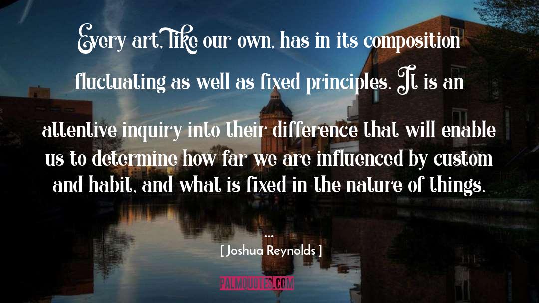 Nature Of Infinity quotes by Joshua Reynolds