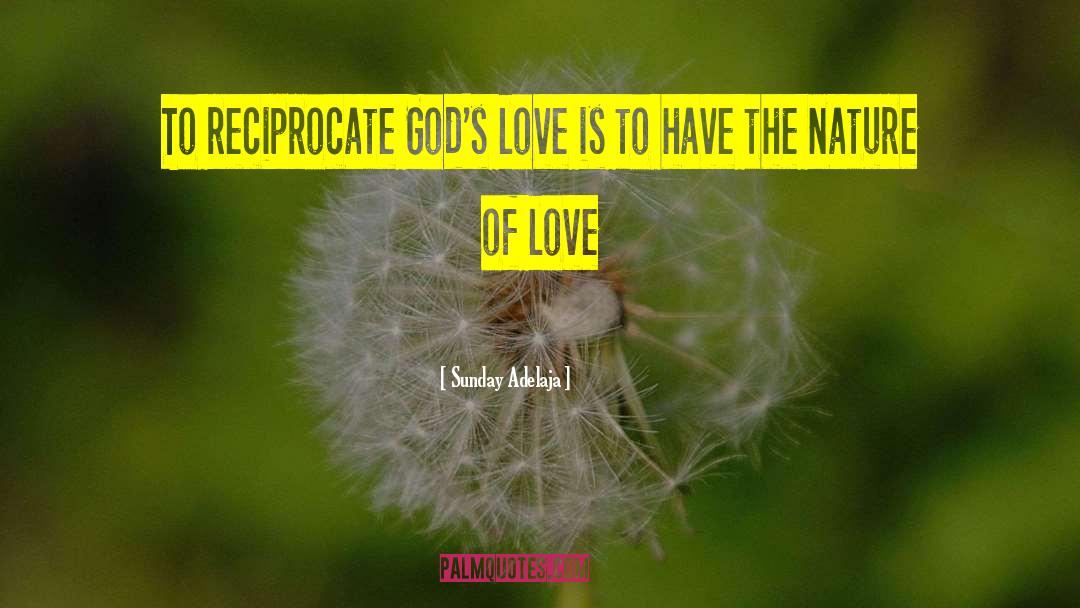 Nature Of Love quotes by Sunday Adelaja