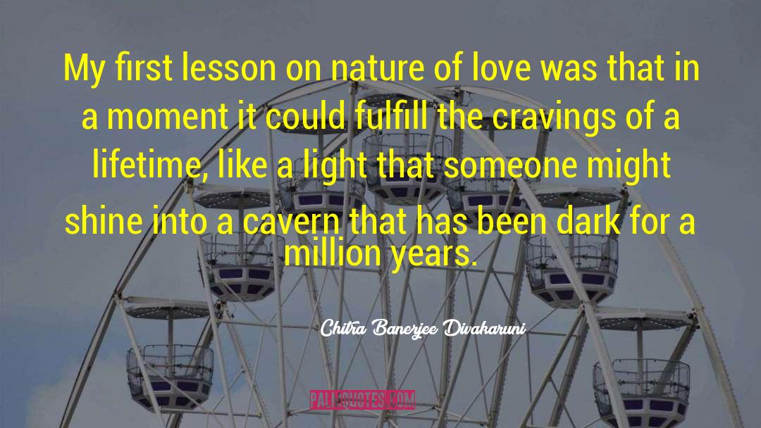 Nature Of Love quotes by Chitra Banerjee Divakaruni