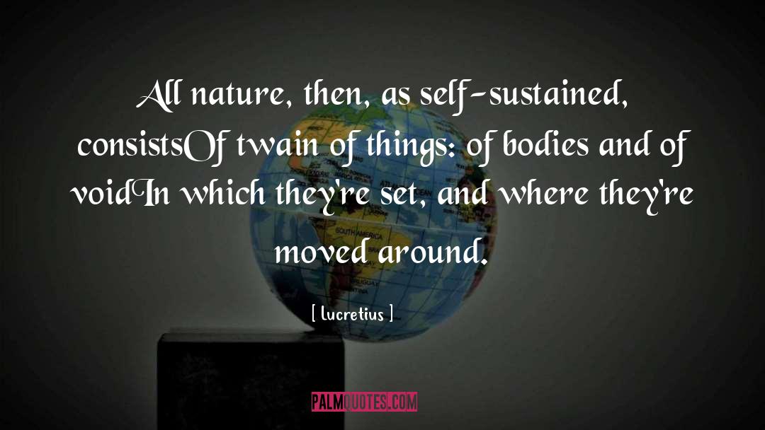 Nature Of Reality quotes by Lucretius