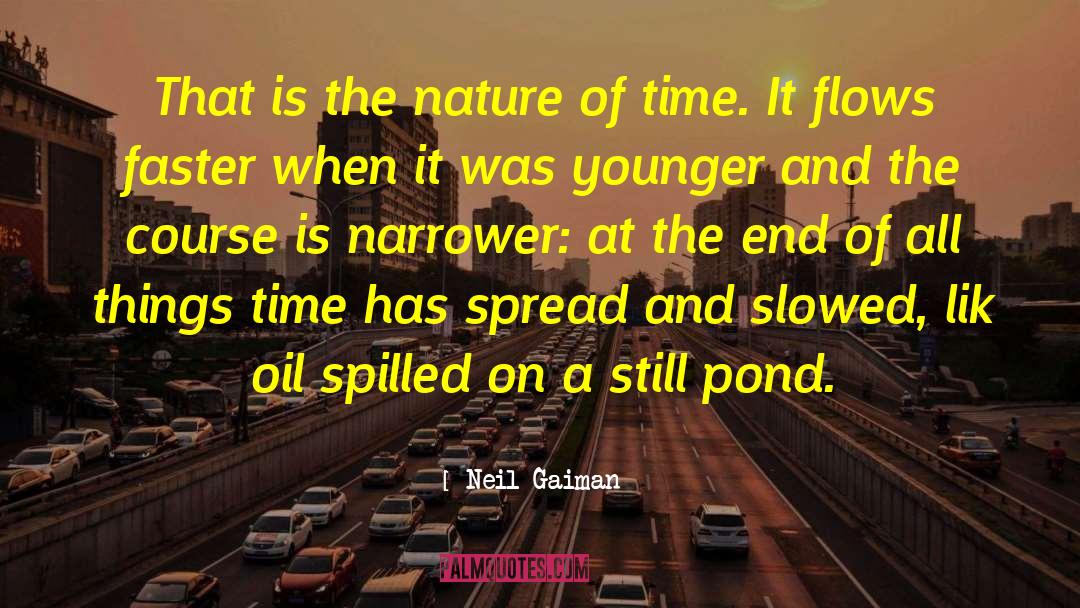 Nature Of Time quotes by Neil Gaiman