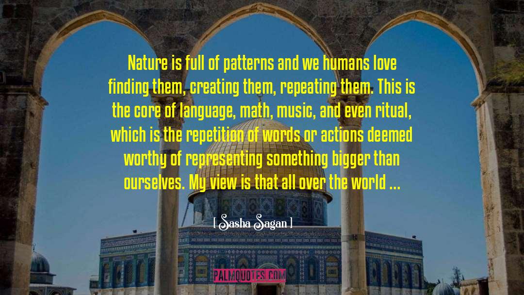Nature Of Time quotes by Sasha Sagan