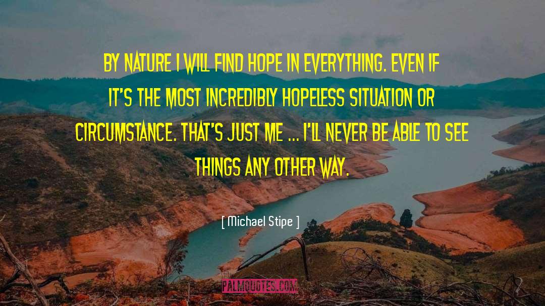 Nature Poem quotes by Michael Stipe