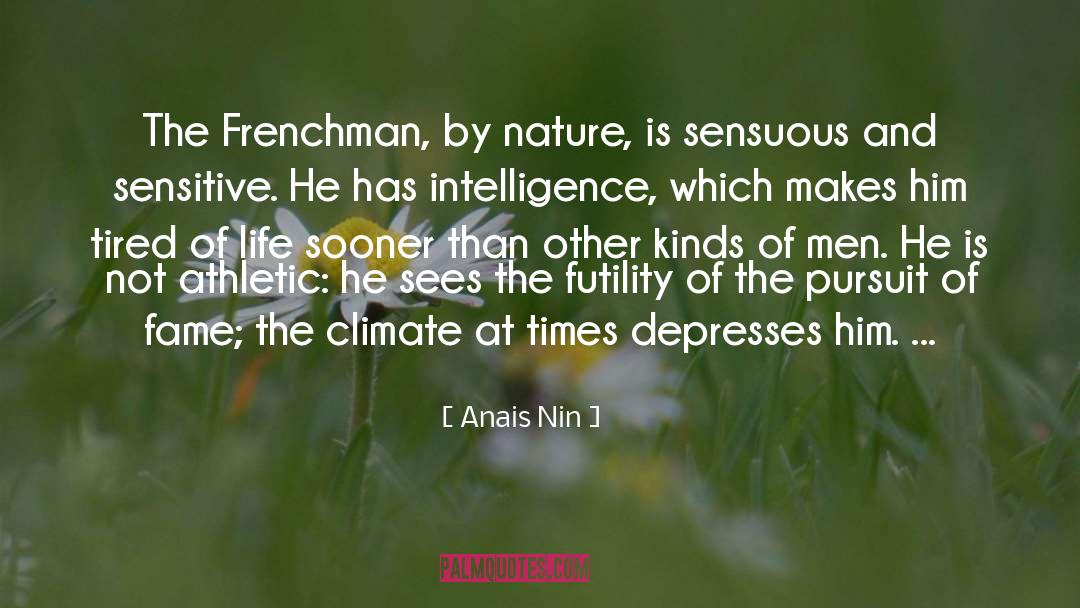 Nature Poem quotes by Anais Nin