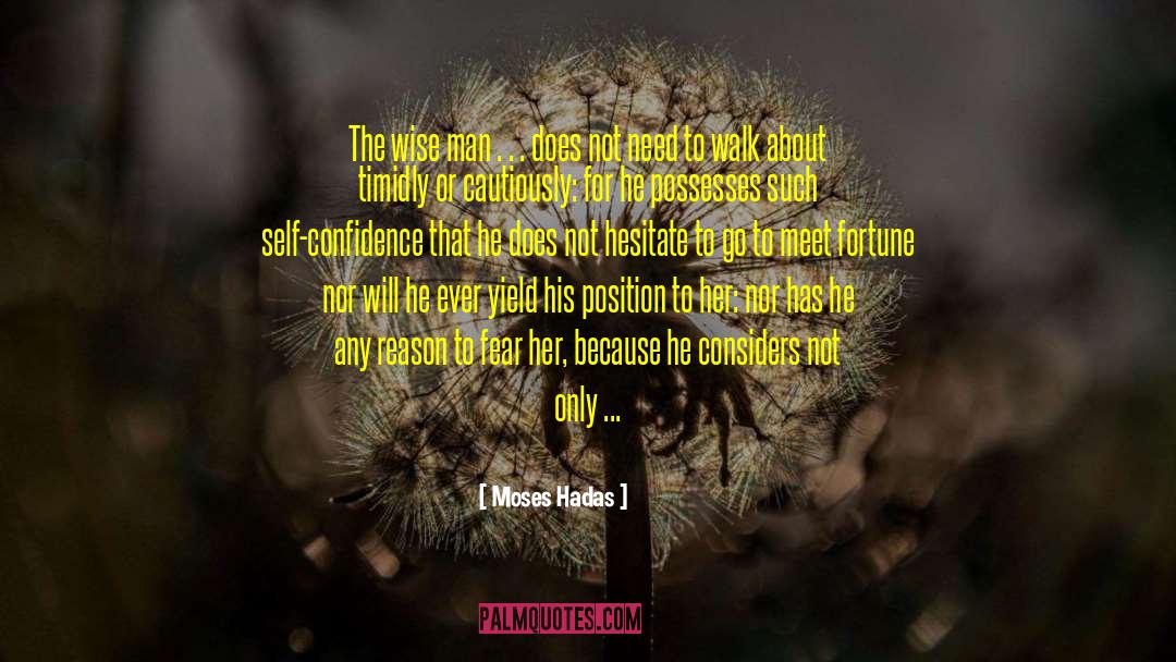 Nature Poems quotes by Moses Hadas