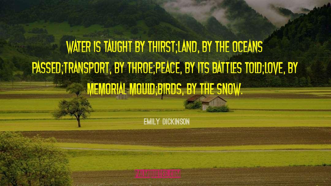 Nature Poetry quotes by Emily Dickinson