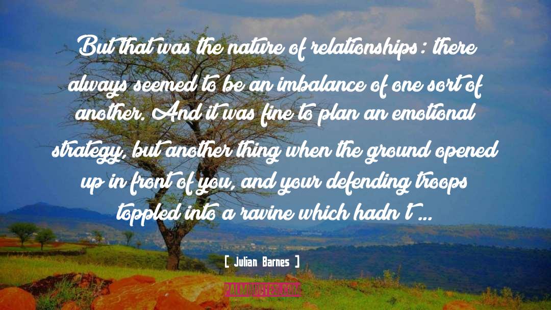 Nature quotes by Julian Barnes