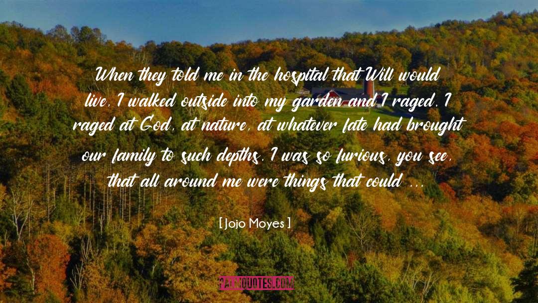 Nature Related quotes by Jojo Moyes