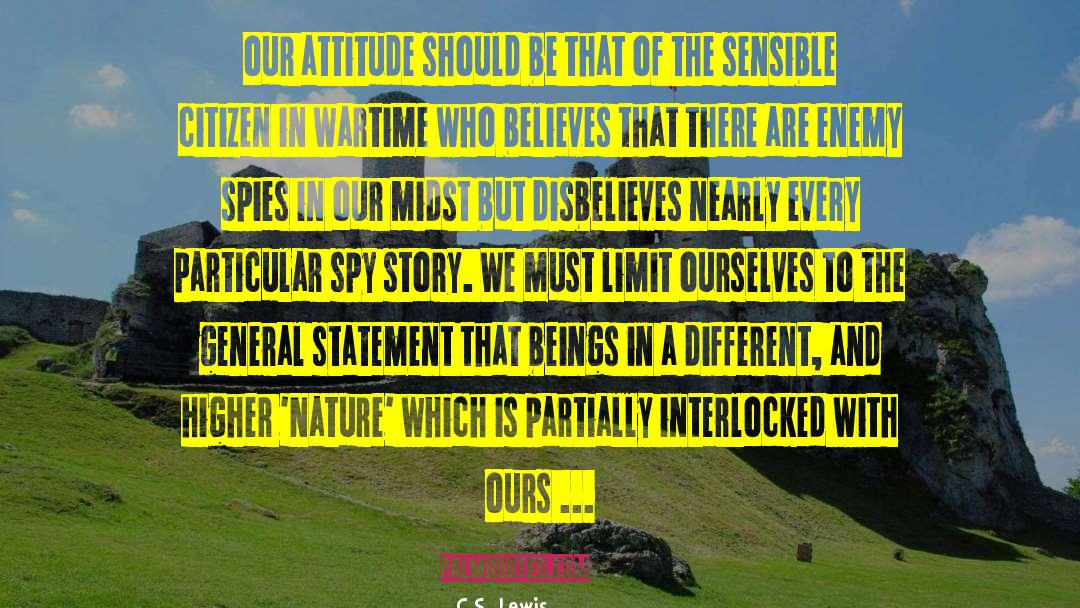 Nature S Constants quotes by C.S. Lewis