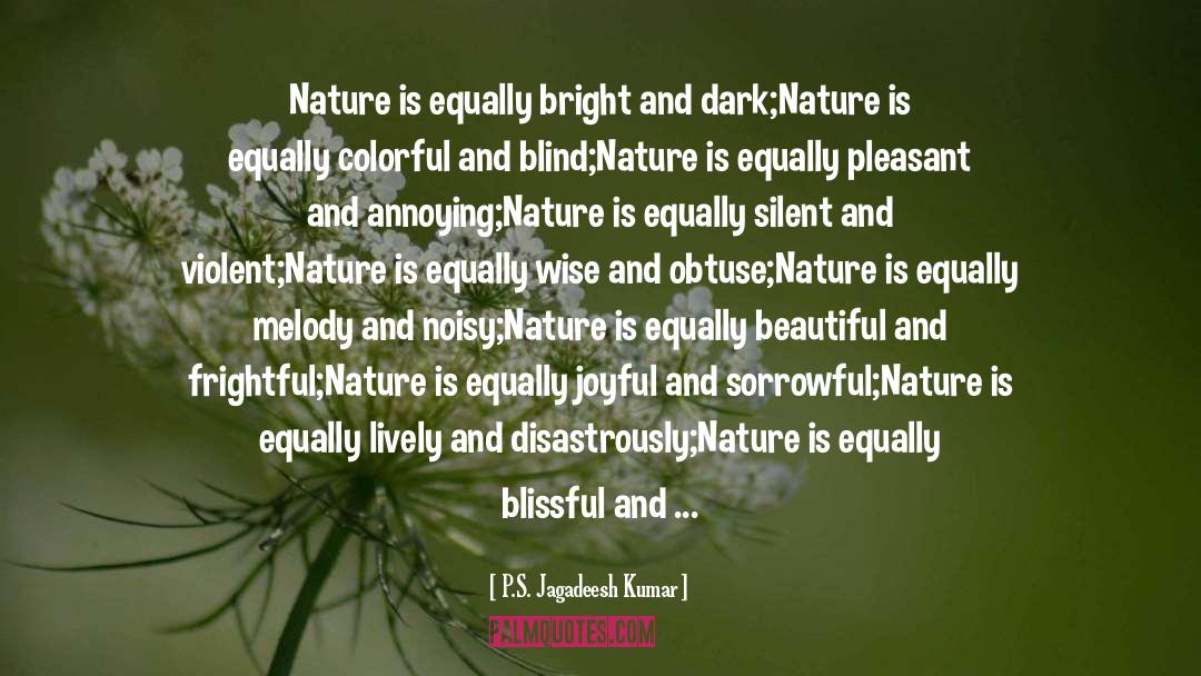 Nature Sanskrit quotes by P.S. Jagadeesh Kumar