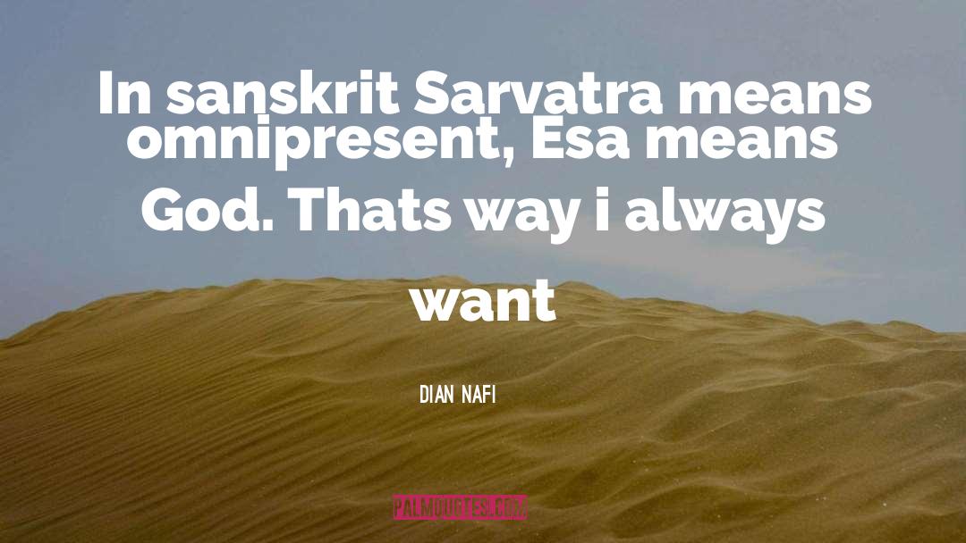 Nature Sanskrit quotes by Dian Nafi