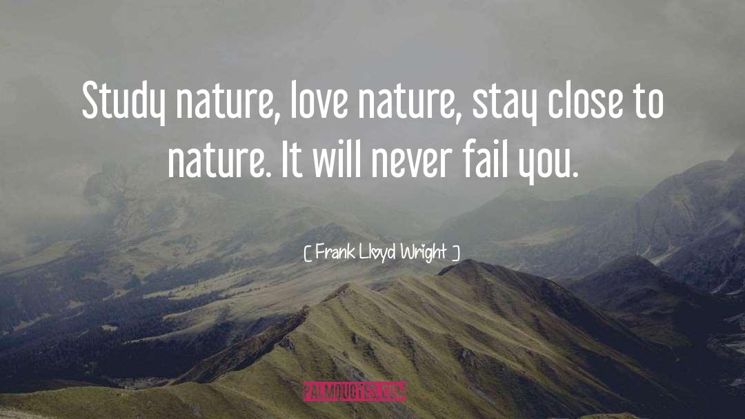 Nature Sanskrit quotes by Frank Lloyd Wright