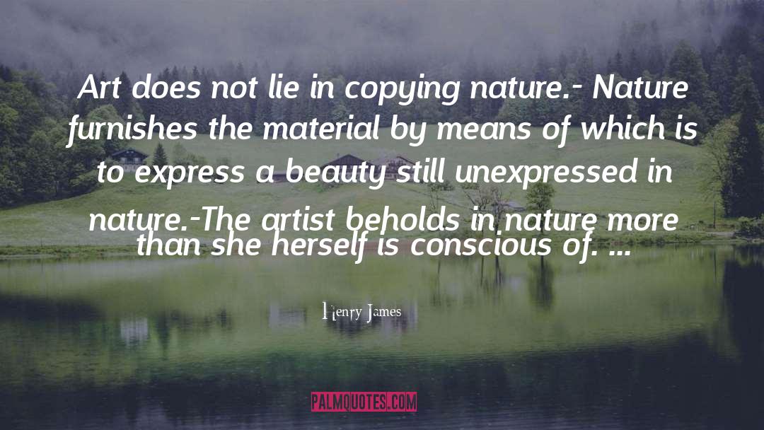 Nature Sanskrit quotes by Henry James