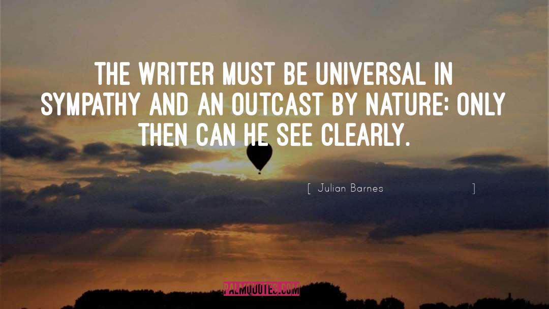 Nature Sympathy quotes by Julian Barnes