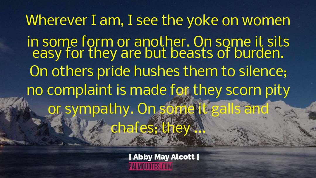 Nature Sympathy quotes by Abby May Alcott