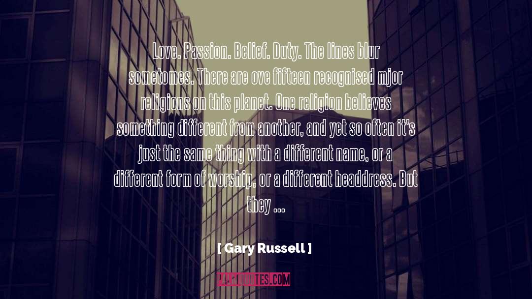 Nature Versus Nurture quotes by Gary Russell