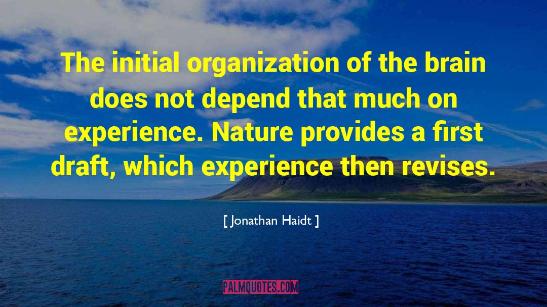 Nature Versus Nurture quotes by Jonathan Haidt
