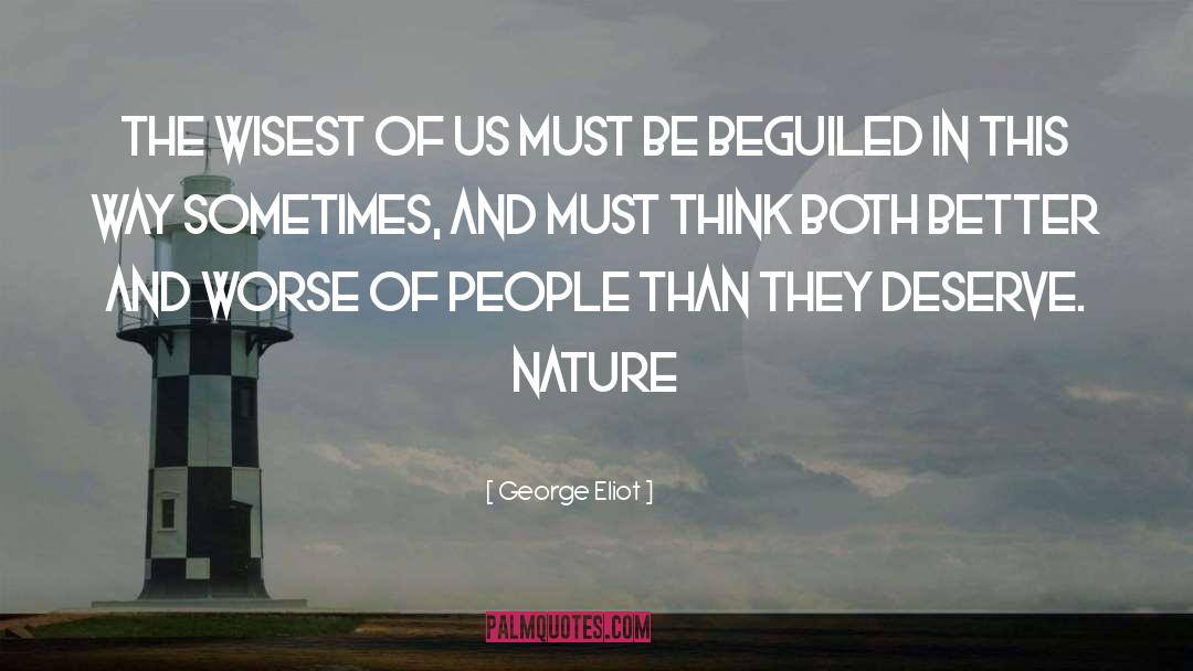 Nature Vs Nurture quotes by George Eliot