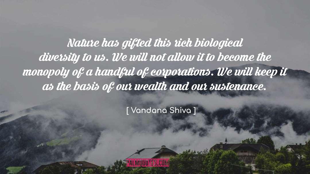 Nature Walk quotes by Vandana Shiva