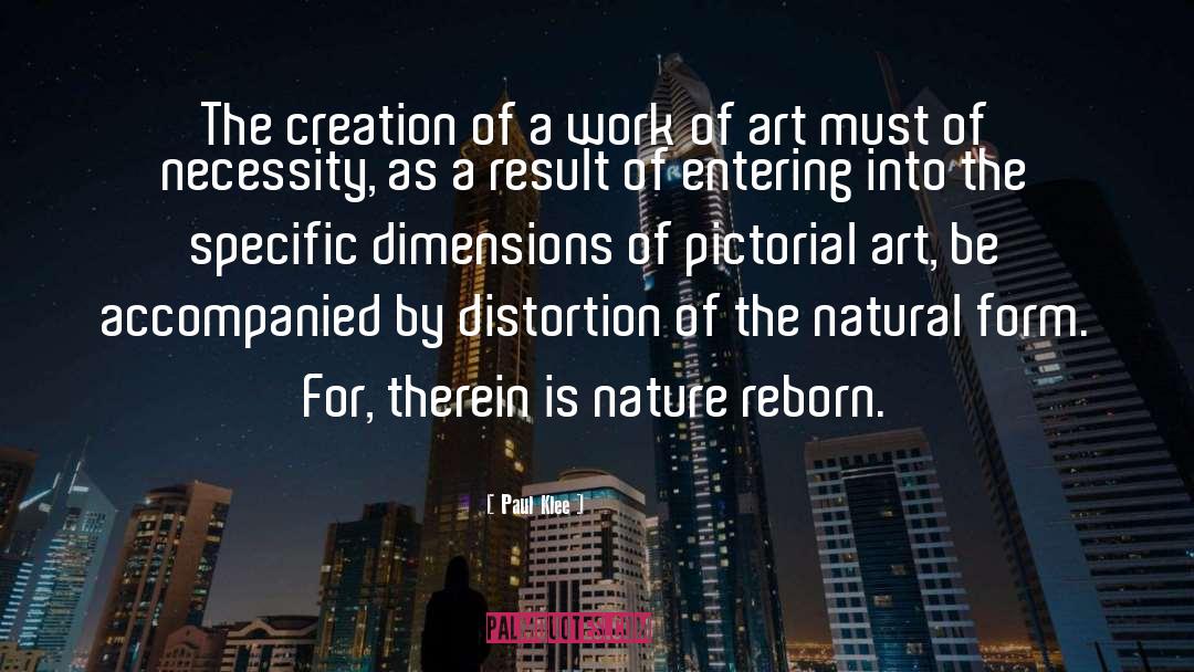 Nature Writing quotes by Paul Klee