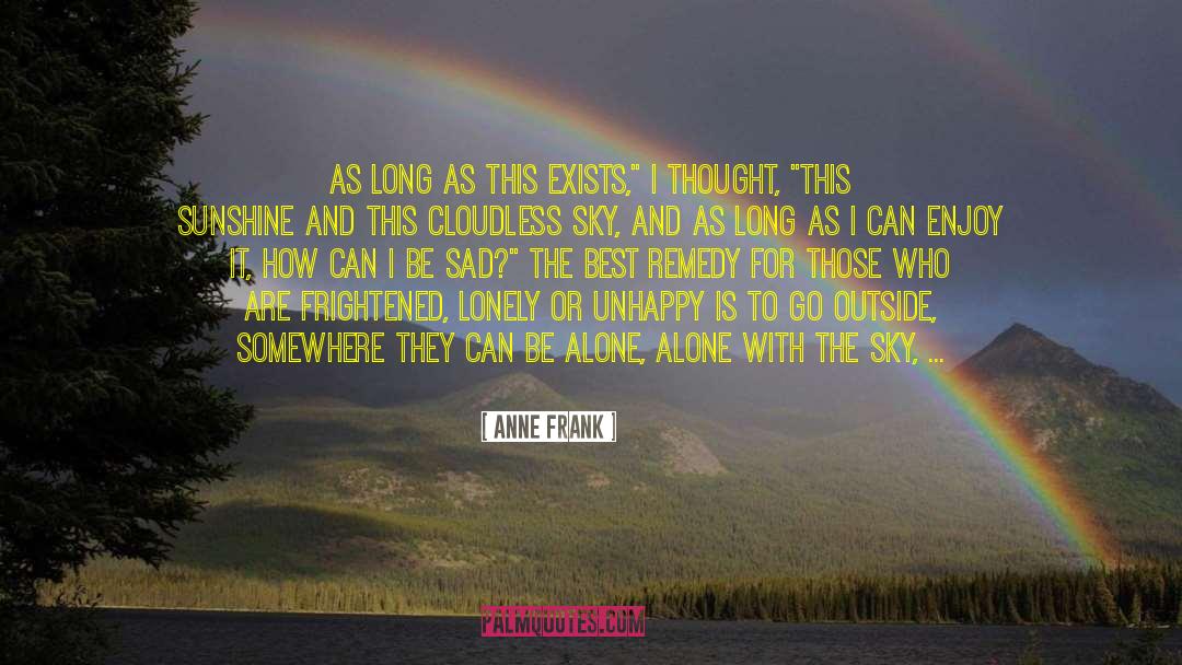 Natures Beauty quotes by Anne Frank