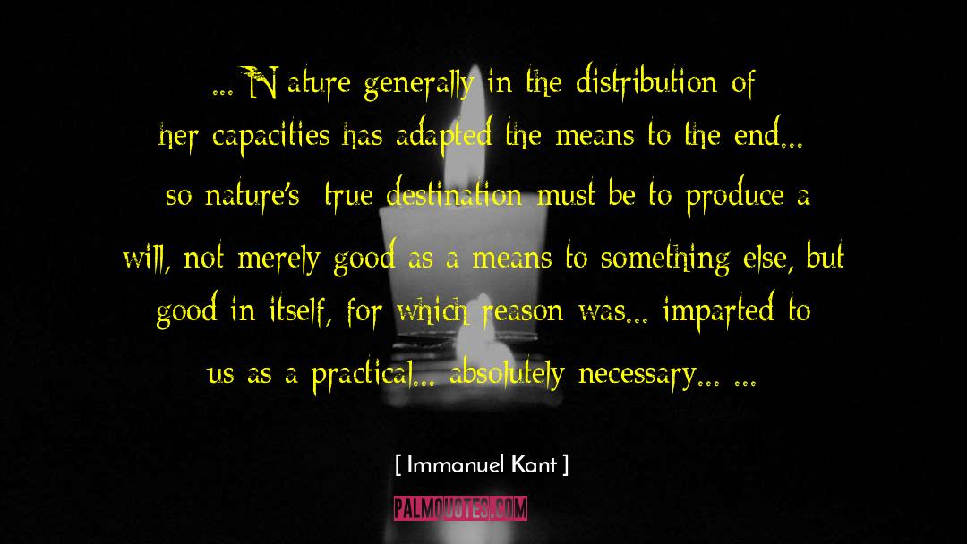 Natures Bounty quotes by Immanuel Kant