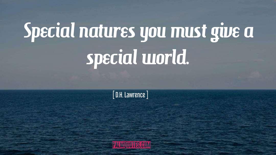 Natures quotes by D.H. Lawrence