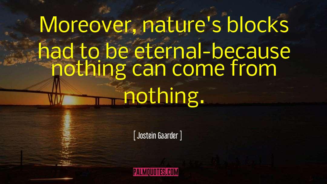Natures quotes by Jostein Gaarder
