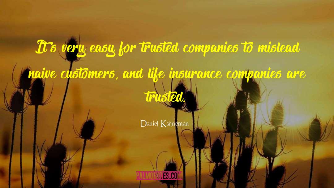 Natwest Insurance quotes by Daniel Kahneman