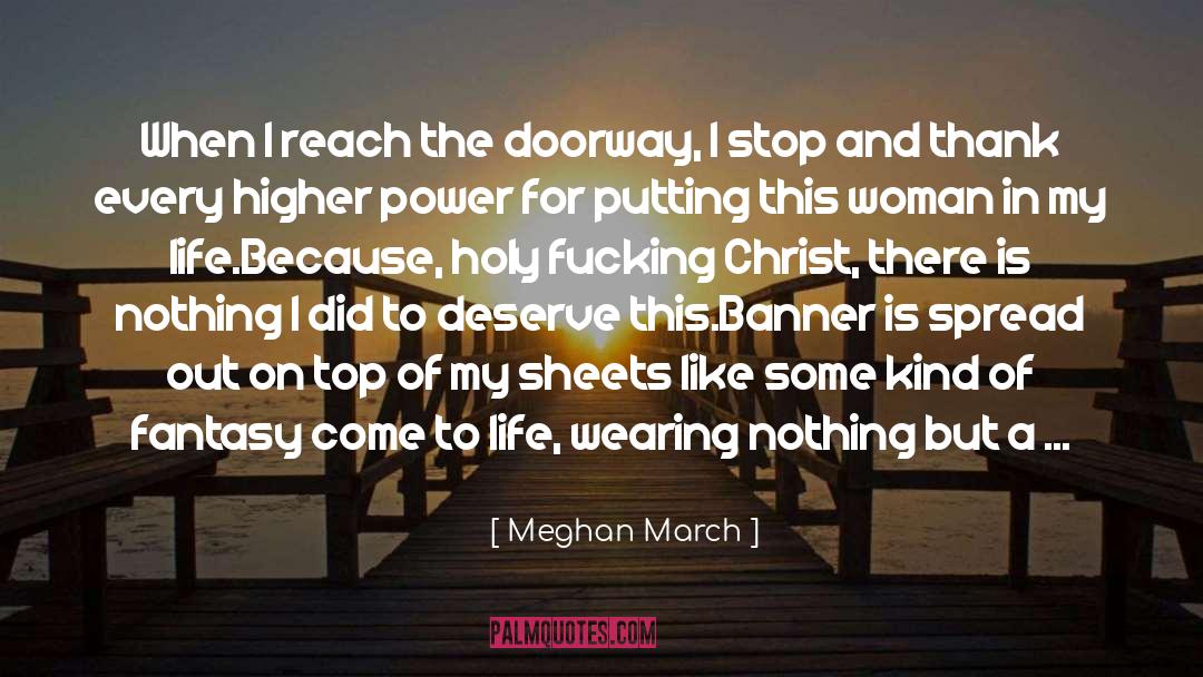 Naughty Girl quotes by Meghan March