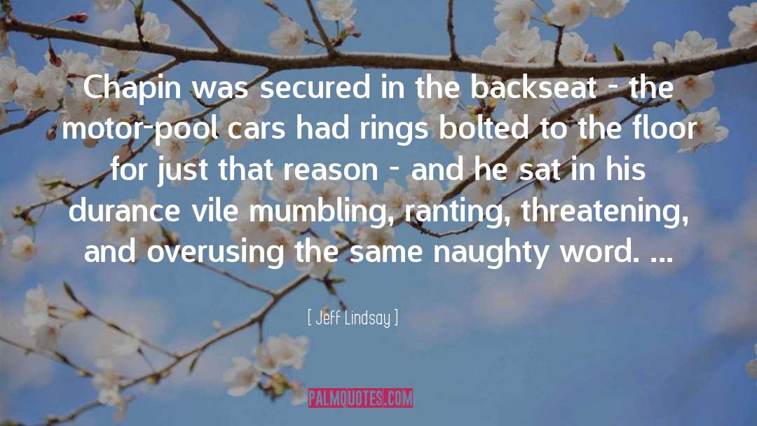 Naughty quotes by Jeff Lindsay