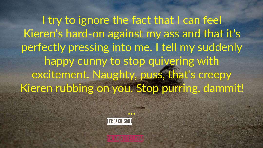 Naughty quotes by Erica Chilson