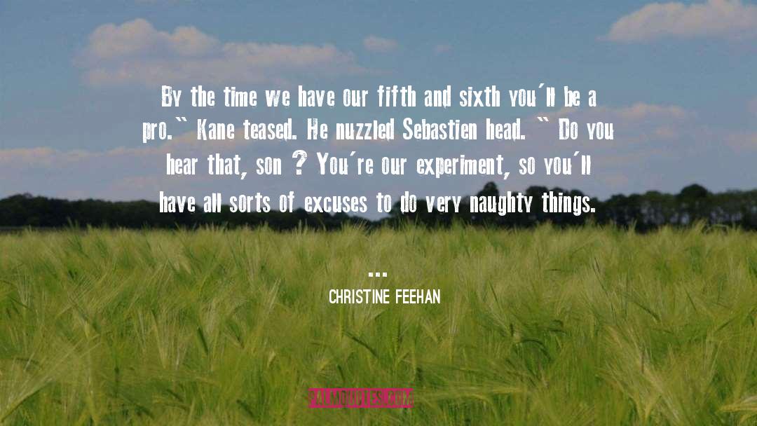 Naughty Things quotes by Christine Feehan