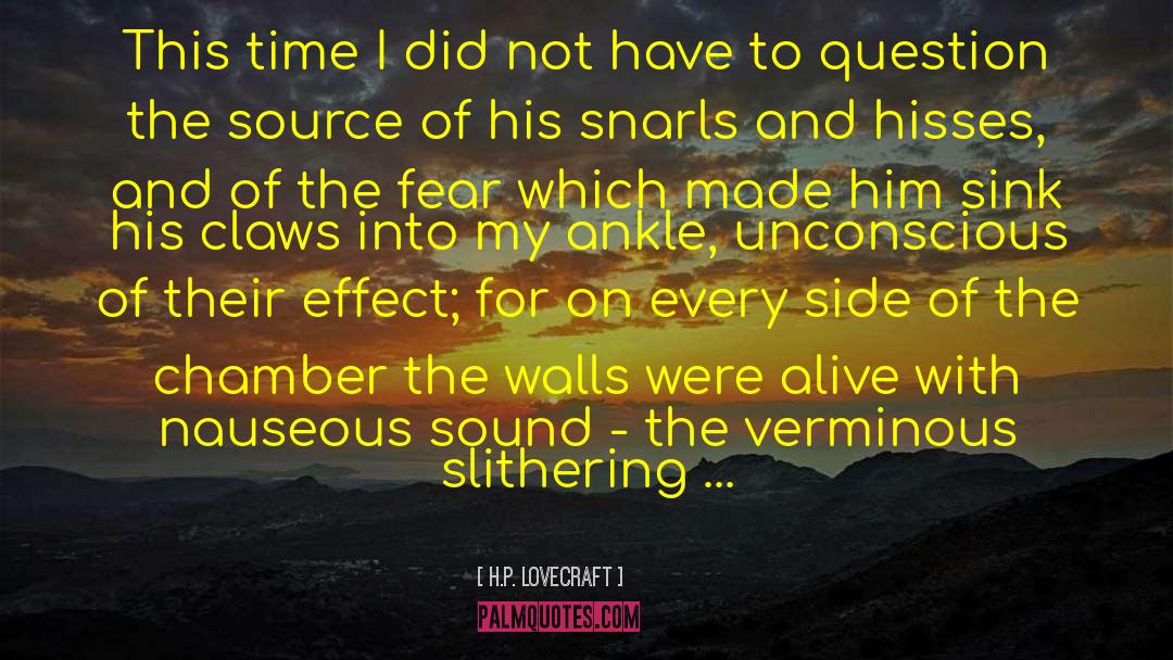 Nauseous quotes by H.P. Lovecraft