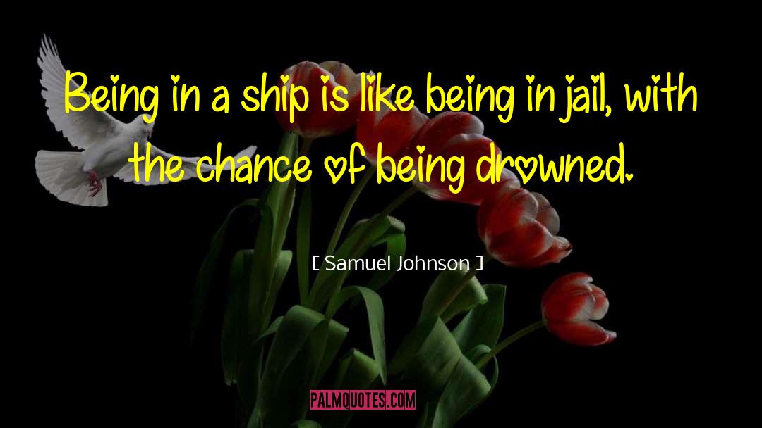 Nautical quotes by Samuel Johnson