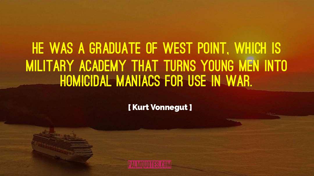 Naval Academy quotes by Kurt Vonnegut