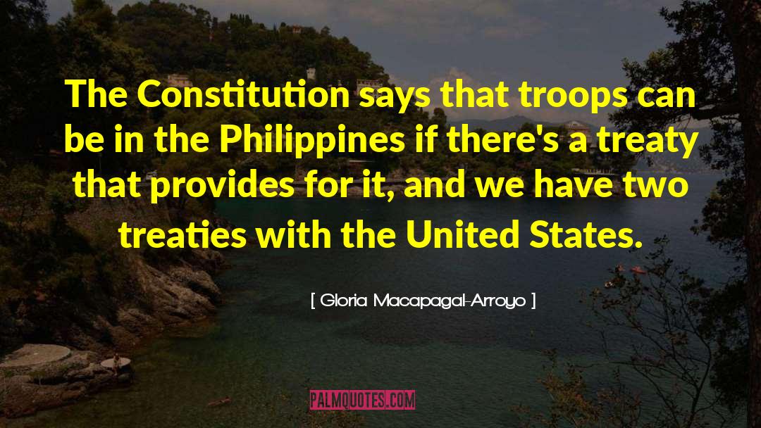 Naval Treaty quotes by Gloria Macapagal-Arroyo