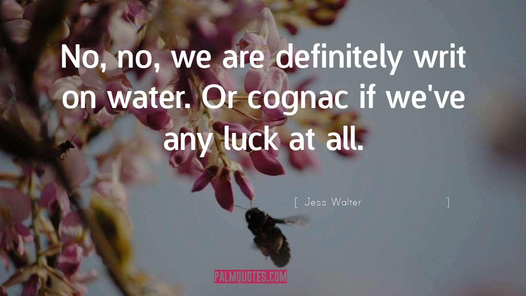Navan Cognac quotes by Jess Walter