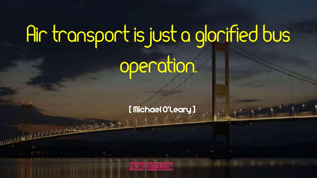 Navata Transport quotes by Michael O'Leary