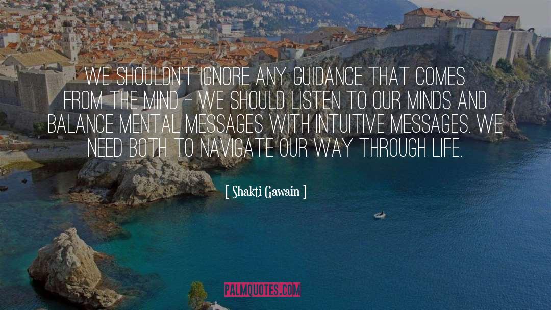 Navigate quotes by Shakti Gawain
