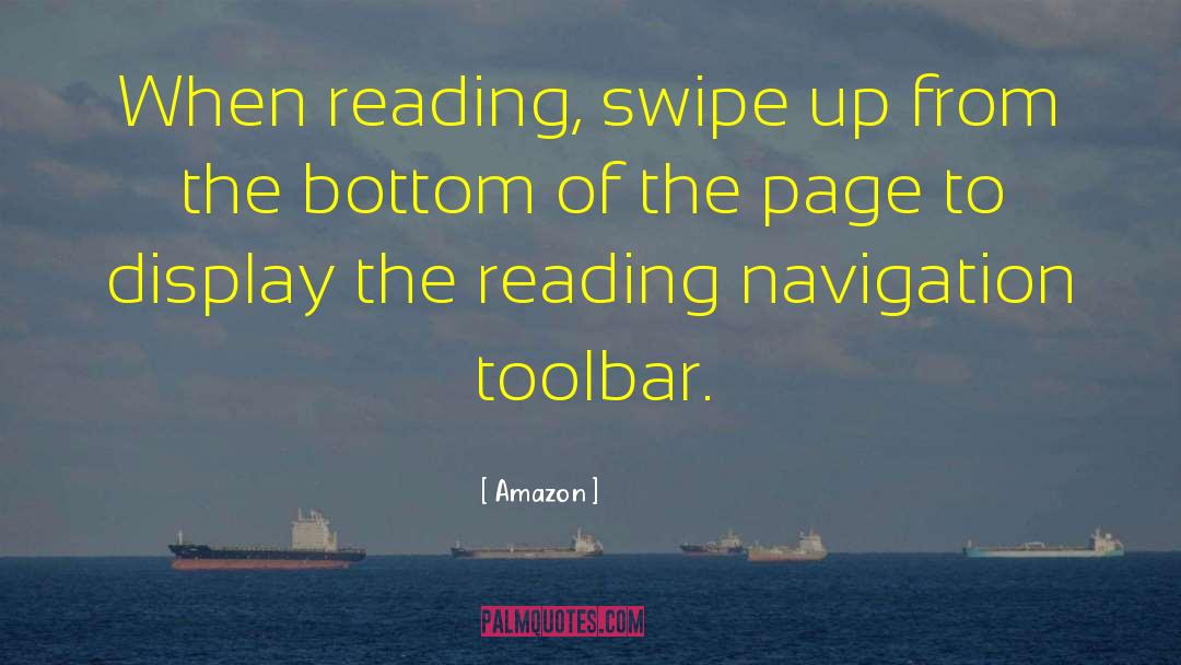 Navigation quotes by Amazon