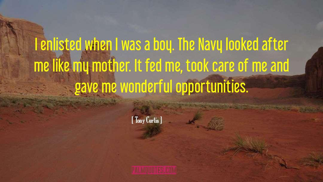 Navy quotes by Tony Curtis