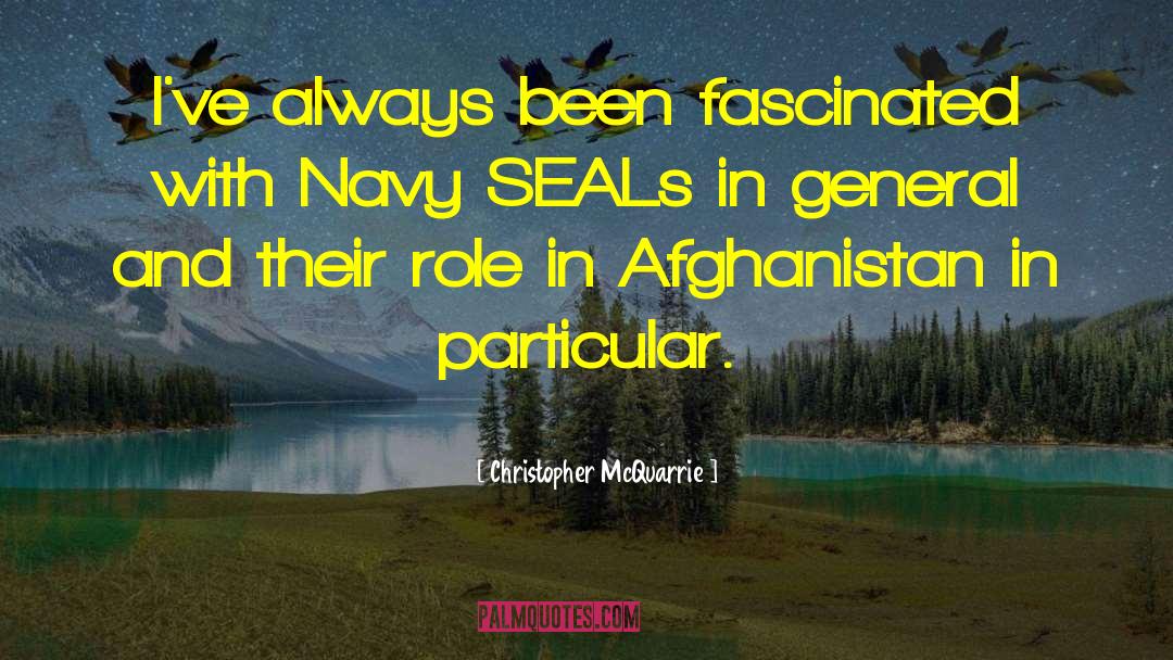 Navy Seals Romance quotes by Christopher McQuarrie