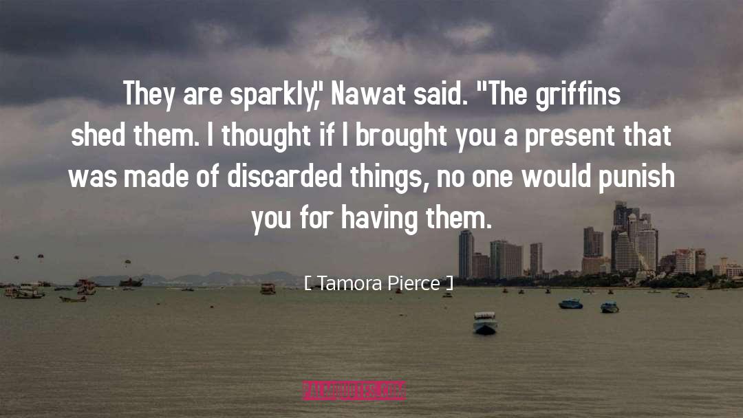 Nawat quotes by Tamora Pierce