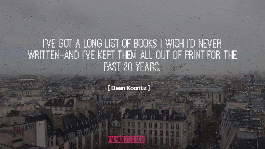 Nawroth Wish List quotes by Dean Koontz