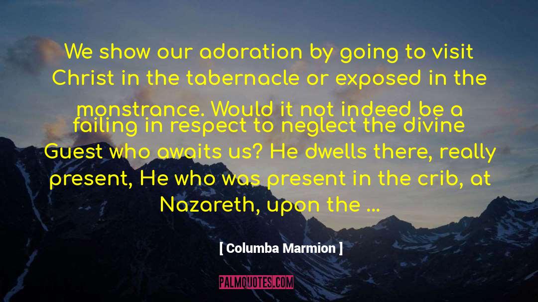 Nazareth quotes by Columba Marmion