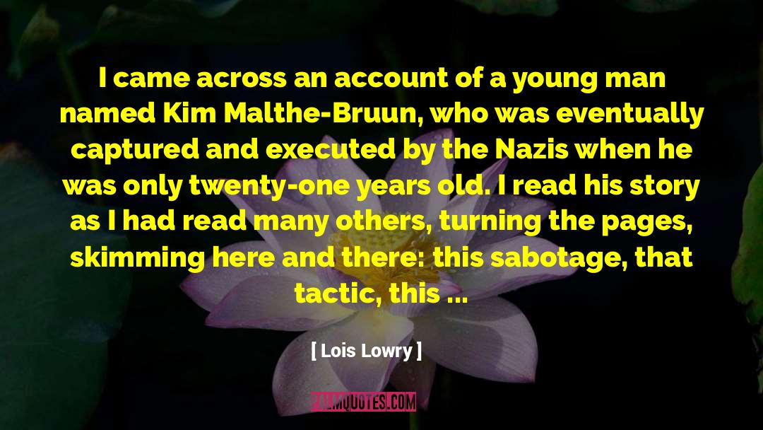 Nazis quotes by Lois Lowry