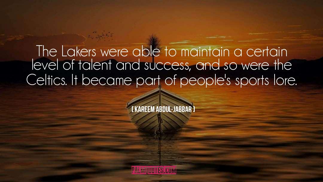 Nba Basketball Sports quotes by Kareem Abdul-Jabbar