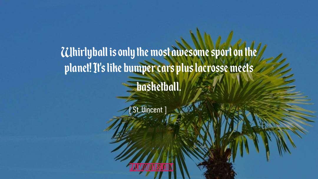 Nba Basketball Sports quotes by St. Vincent