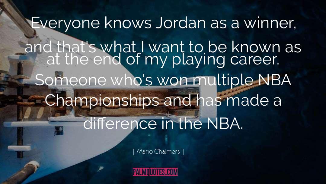 Nba Championships quotes by Mario Chalmers